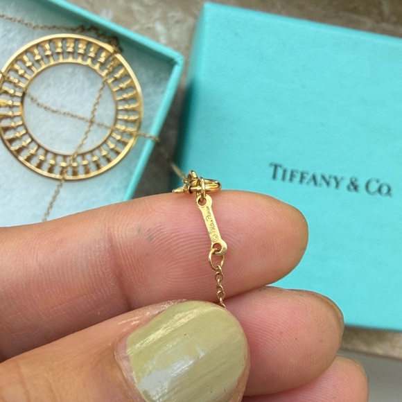 Tiffany & Co. Circular Gold Necklace - Picture 3 of 8